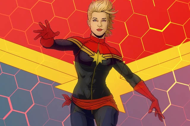 captain marvel comic looks